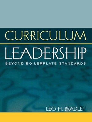 cover image of Curriculum Leadership